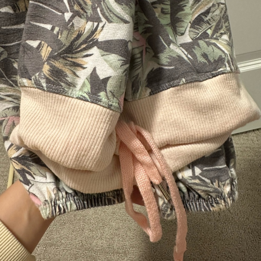 Sundry Palm Print Matching Sweat Set - image 5